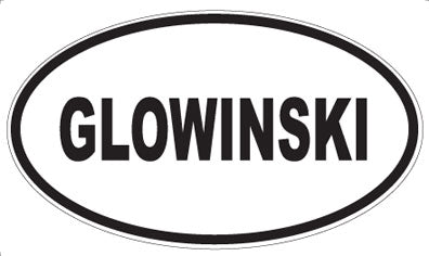 GLOWINSKI - Oval Magnet