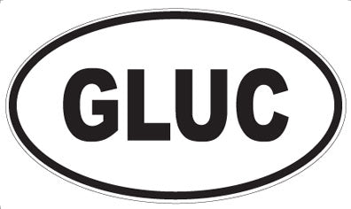 GLUC - Oval Magnet