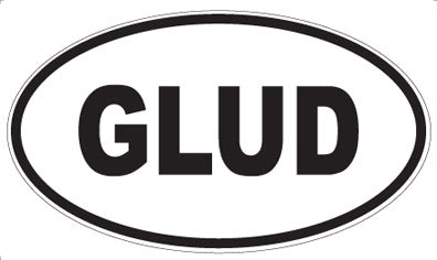 GLUD - Oval Magnet