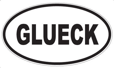 GLUECK - Oval Magnet
