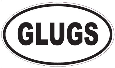 GLUGS - Oval Magnet