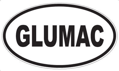GLUMAC - Oval Sticker