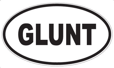 GLUNT - Oval Magnet