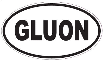 GLUON - Oval Magnet