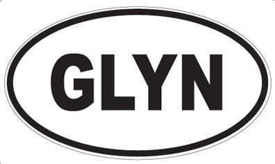 GLYN - Oval Magnet