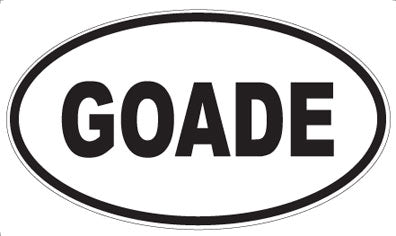 GOADE - Oval Magnet
