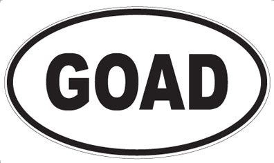 GOAD - Oval Magnet