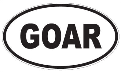 GOAR - Oval Magnet