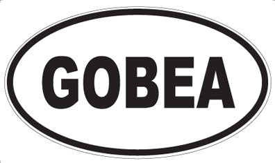 GOBEA - Oval Magnet