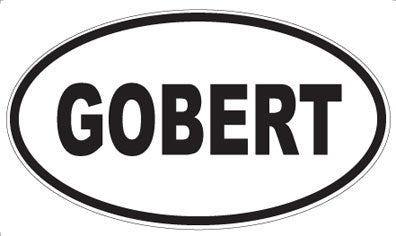 GOBERT - Oval Magnet