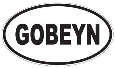 GOBEYN - Oval Magnet