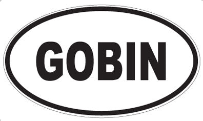 GOBIN - Oval Magnet