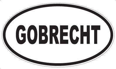 GOBRECHT - Oval Magnet