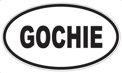 GOCHIE - Oval Magnet