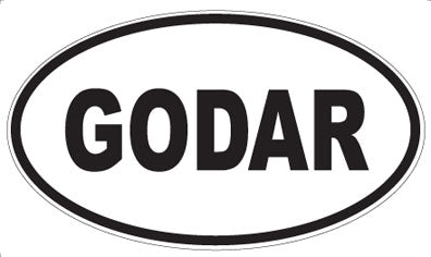 GODAR - Oval Magnet