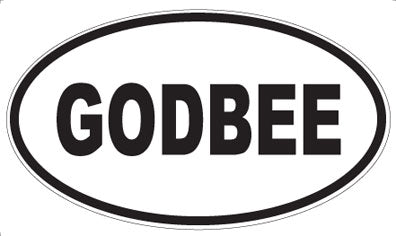 GODBEE - Oval Magnet