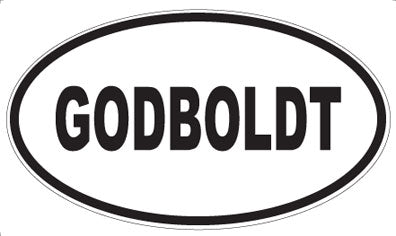 GODBOLDT - Oval Magnet