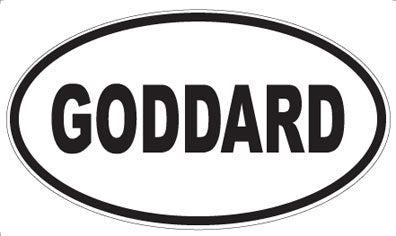 GODDARD - Oval Magnet