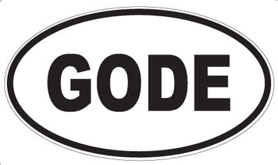 GODE - Oval Magnet