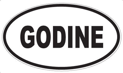 GODINE - Oval Magnet