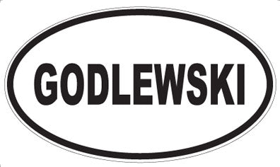 GODLEWSKI - Oval Magnet