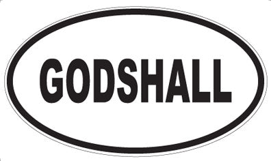 GODSHALL - Oval Magnet