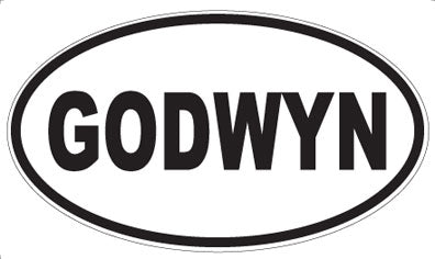 GODWYN - Oval Magnet