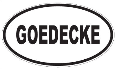 GOEDECKE - Oval Magnet