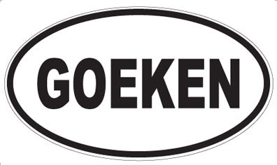 GOEKEN - Oval Magnet
