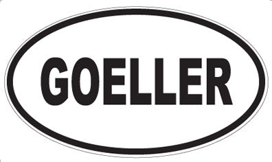 GOELLER - Oval Magnet