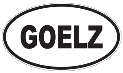 GOELZ - Oval Magnet
