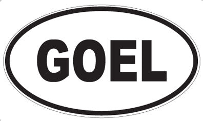GOEL - Oval Magnet