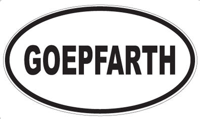 GOEPFARTH - Oval Magnet