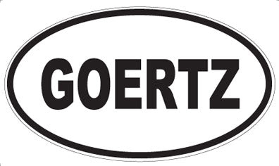 GOERTZ - Oval Magnet