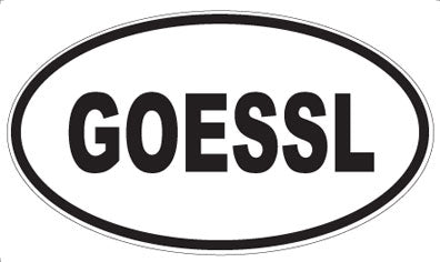 GOESSL - Oval Magnet