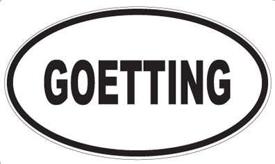 GOETTING - Oval Magnet