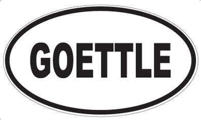 GOETTLE - Oval Magnet