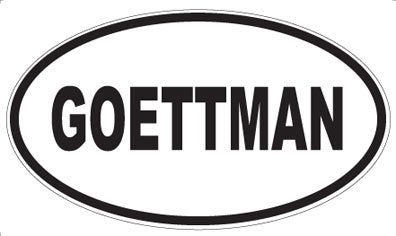 GOETTMAN - Oval Magnet