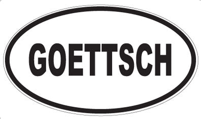 GOETTSCH - Oval Magnet