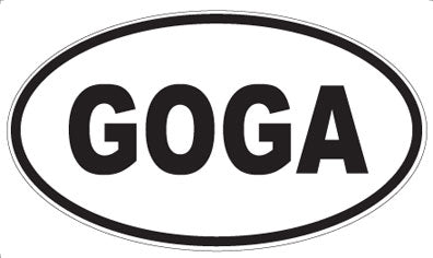 GOGA - Oval Magnet