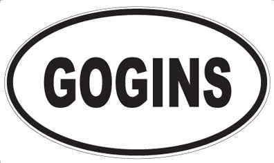 GOGINS - Oval Magnet