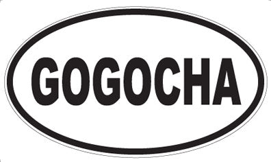 GOGOCHA - Oval Magnet