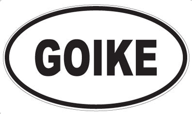 GOIKE - Oval Magnet