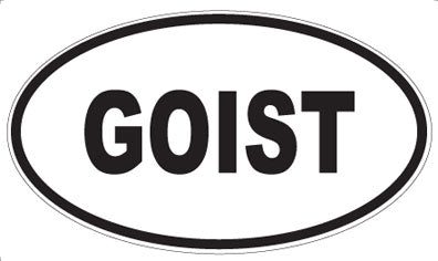 GOIST - Oval Magnet