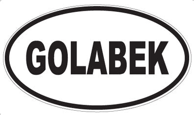 GOLABEK - Oval Magnet