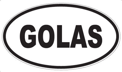 GOLAS - Oval Magnet