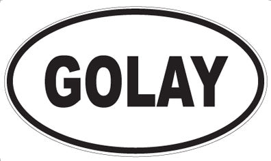 GOLAY - Oval Magnet