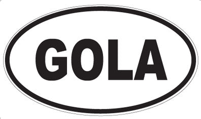 GOLA - Oval Magnet