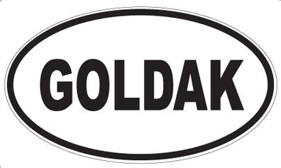 GOLDAK - Oval Magnet