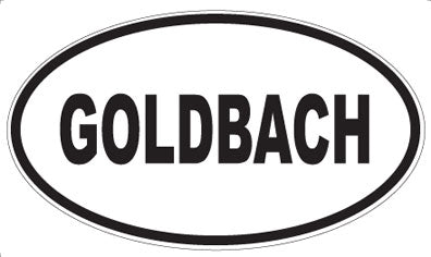 GOLDBACH - Oval Magnet